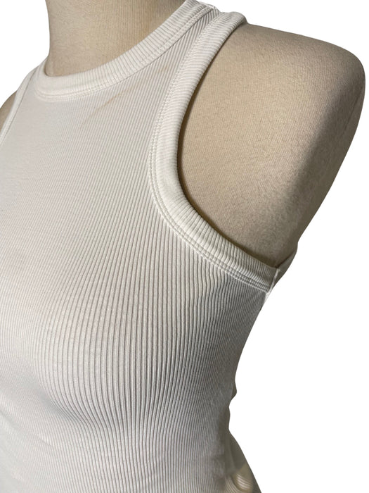 Massimo Dutti Beyaz Kadın Tişört XS