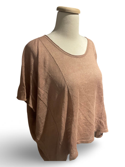 Stefanel Kahverengi Kadın Bluz XS