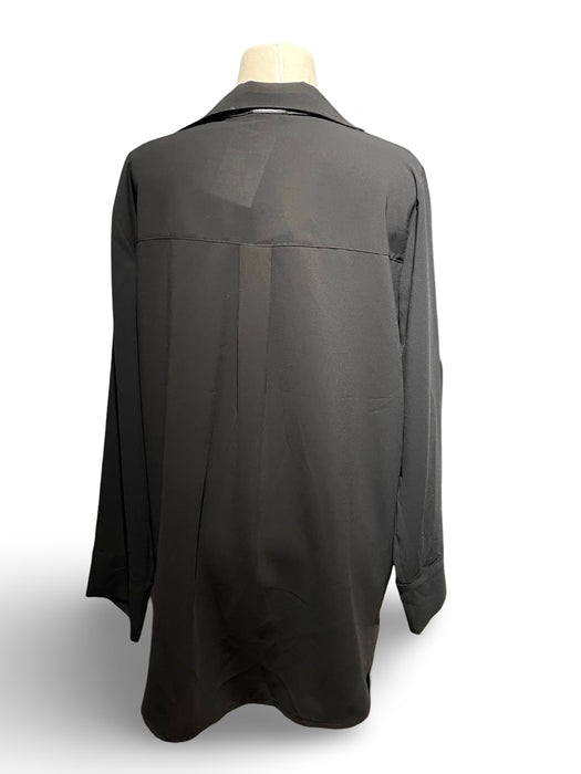 Derin Siyah Kadın Bluz S