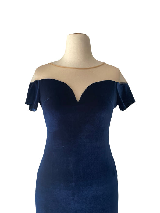 ADL Night Zoom Lacivert Kadın Elbise M