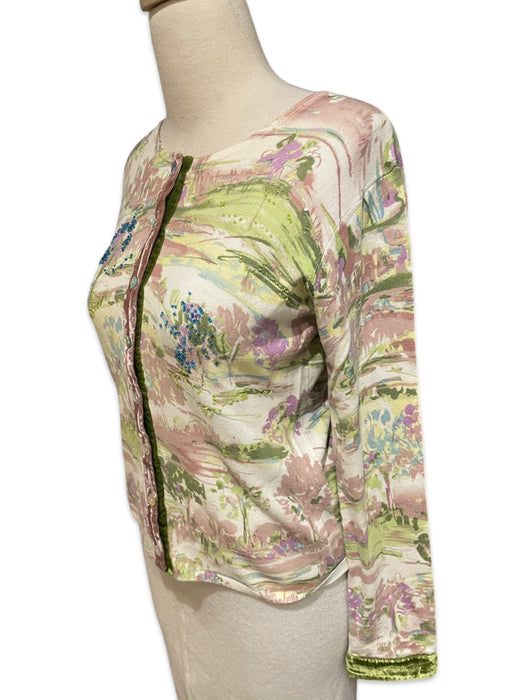 Vakko Çok Renkli Kadın Hırka S