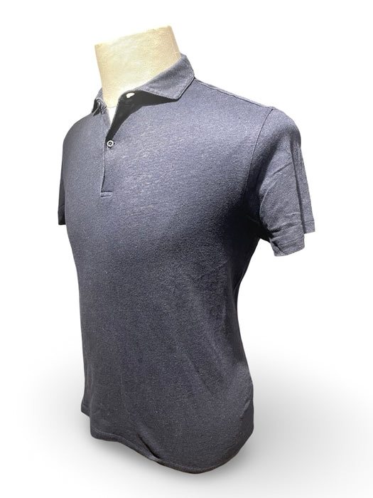 Massimo Dutti Lacivert Erkek T-Shirt M