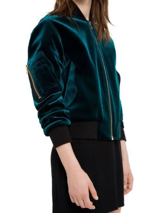 Sandro Paris Yeşil Kadın Ceket S