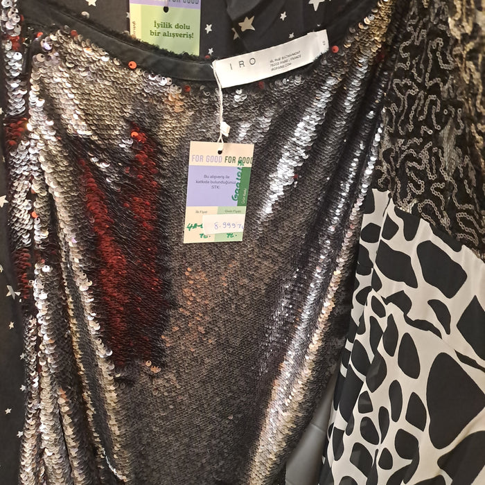 Iro Gri Kadın Elbise