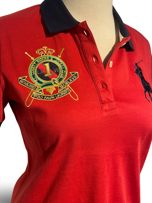 Polo By Ralph Lauren Kırmızı Kadın T-Shirt XL