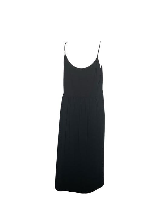 Zara Siyah Askılı Elbise L