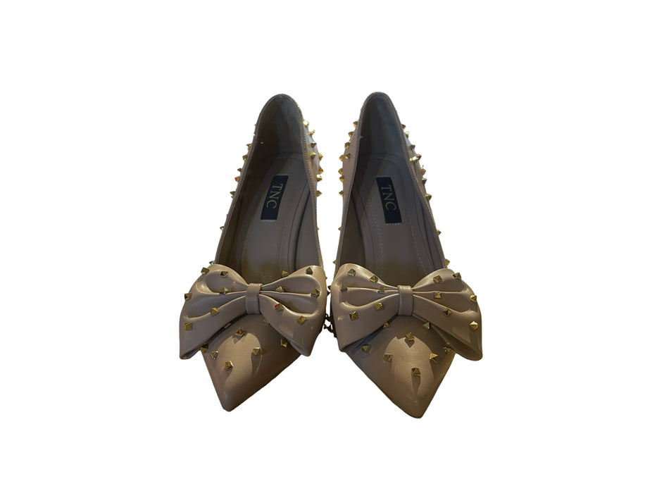 Tamer Tanca Bej Topuklu Ayakkabı 39