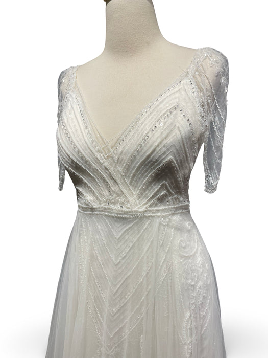 Banu Güven Beyaz Kadın Gelinlik S