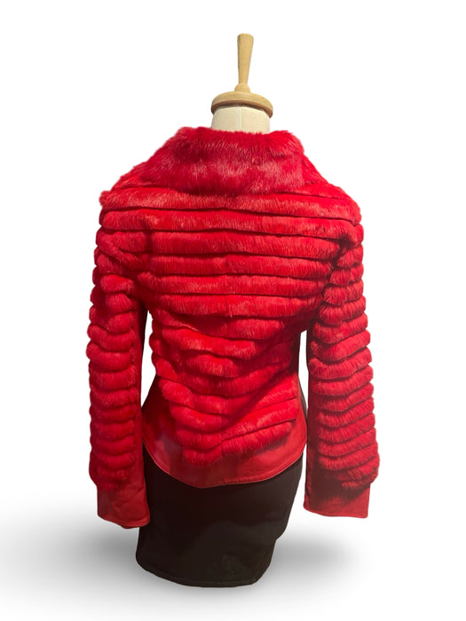 Kırmızı Kadın Ceket M