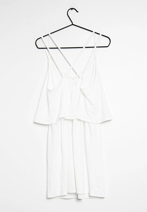 Mango Beyaz Kadın Elbise S