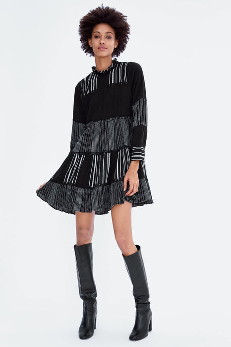 Zara Siyah Kadın Elbise XS