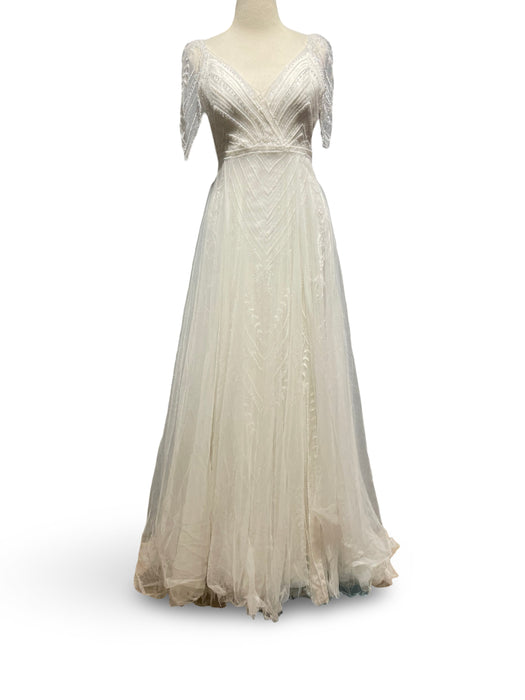 Banu Güven Beyaz Kadın Gelinlik S