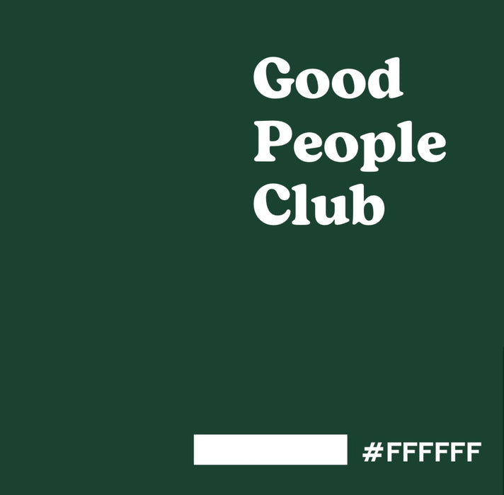 Good People Club Yeşil Unisex Sweatshirt