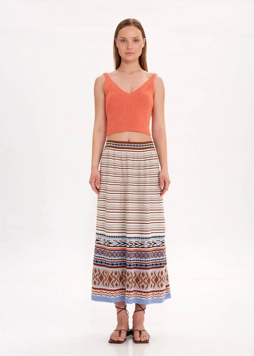 Knitss Çok Renkli Kadın Etek XS