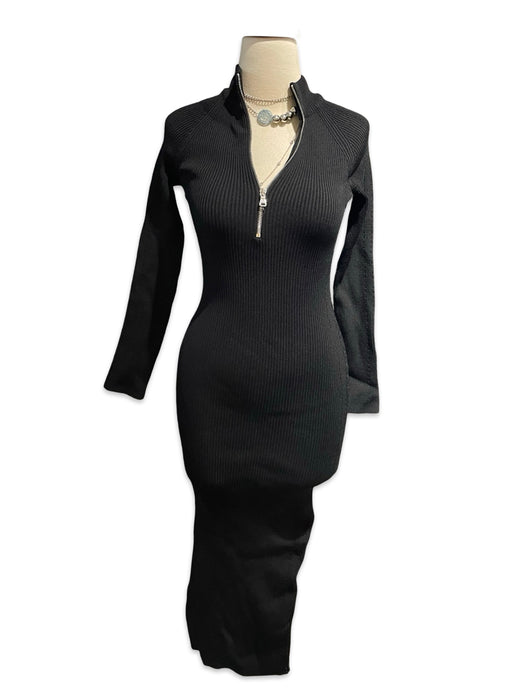 Academia Siyah Kadın Elbise XS