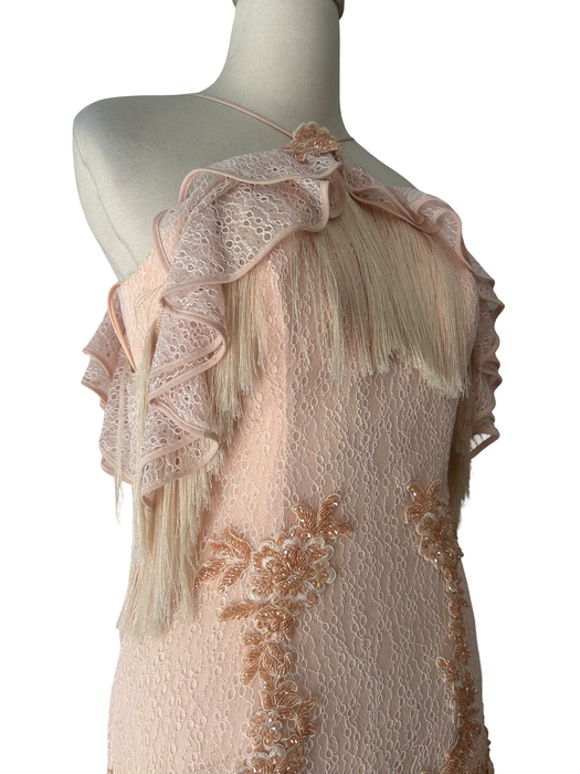 Zeynep Tosun Pembe Abiye Kadın Elbise S