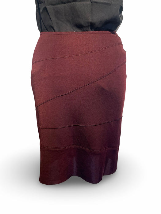 Gucci Bordo Kadın Etek S