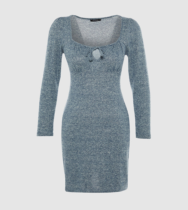 6th Street Mavi Kadın Elbise M