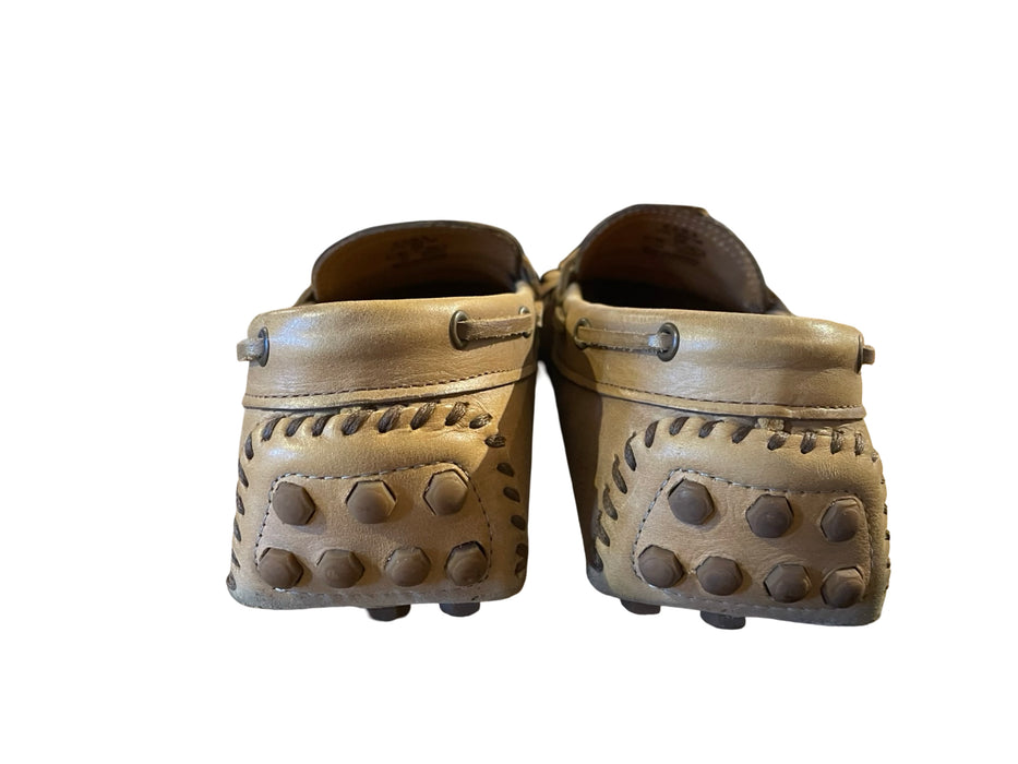 Zara Kahverengi Deri Erkek Loafer 43