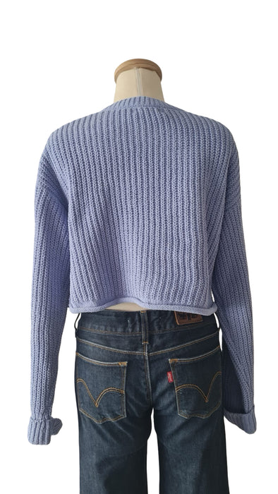 Bershka Mavi Kadın Kazak XS