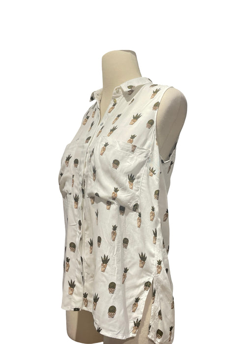 Stradivarius Beyaz Kadın Gömlek M