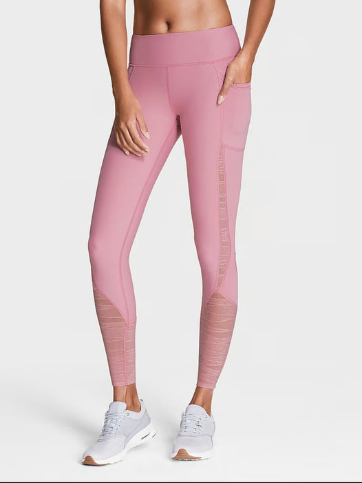 PINK-Victoria's Secret Pembe Tayt L