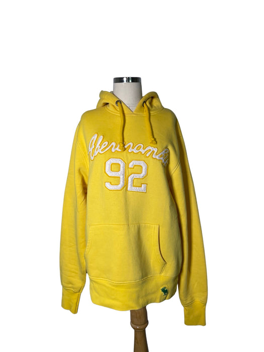 Abercrombie Sarı Kadın Sweatshirt XL