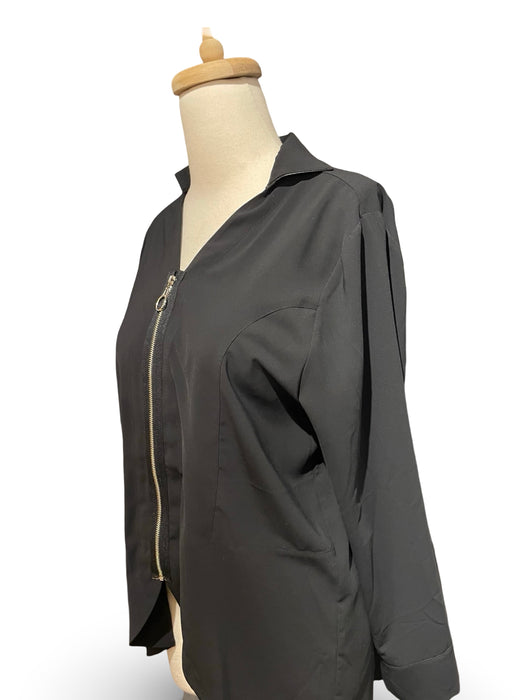 Derin Siyah Kadın Bluz S