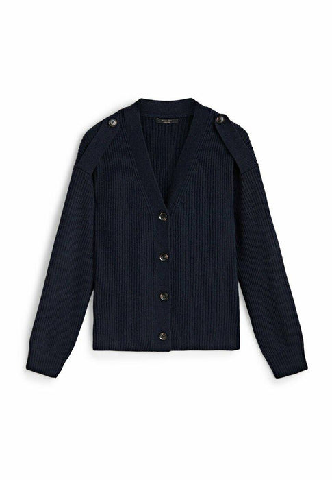 Massimo Dutti Lacivert Kadın Hırka XS