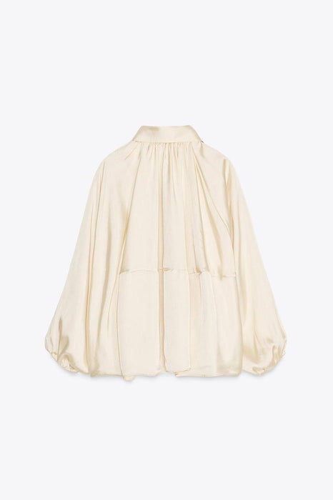 Zara Krem Bomber Kadın Ceket M