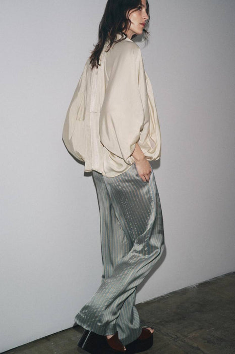 Zara Krem Bomber Kadın Ceket M