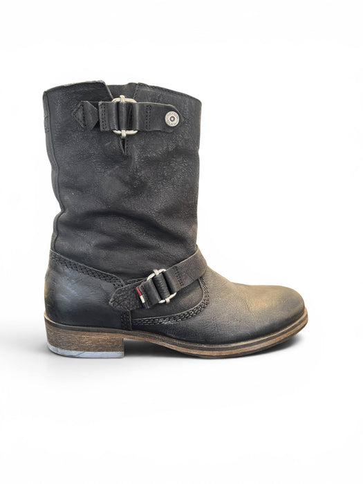Tommy Hilfiger Siyah Kadın Bot/Çizme 38