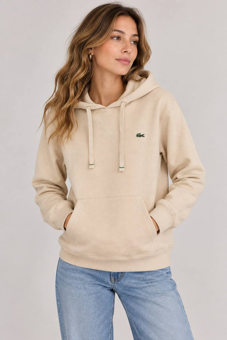 Lacoste Bej Kadın Sweatshirt XL