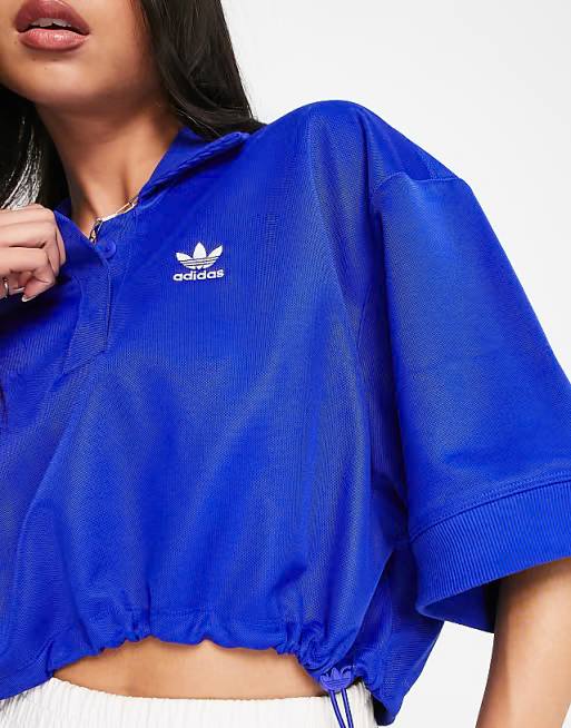 Adidas Mavi Kadın Bel Lastikli Tshirt S