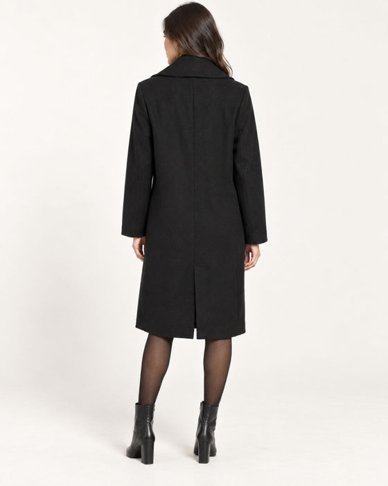 Massimo Dutti Siyah Kadın Kaban M