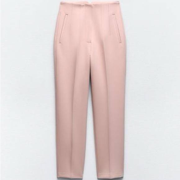 Zara Pembe Kadın Pantolon XS