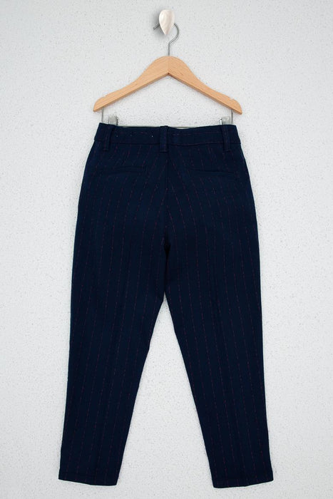 U.S. Polo Çizgili Kadın Pantolon XS