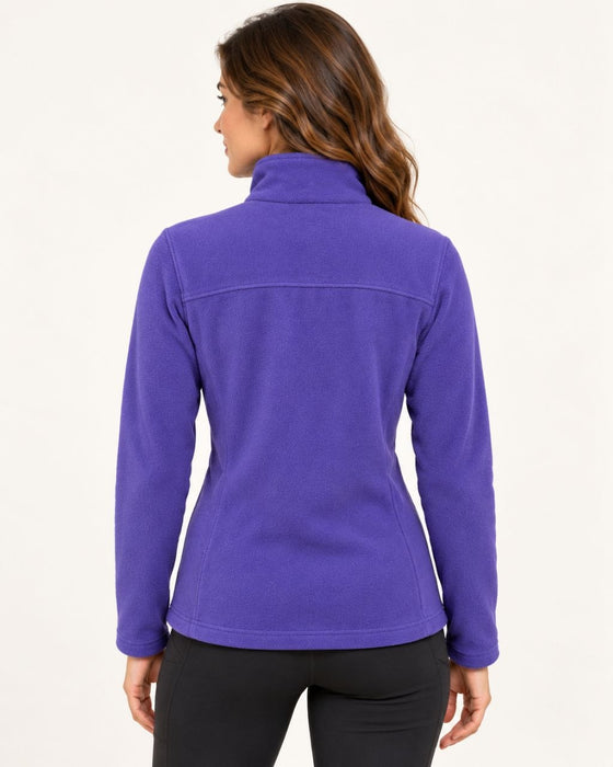 Colombia Mor Kadın Polar Sweatshirt S