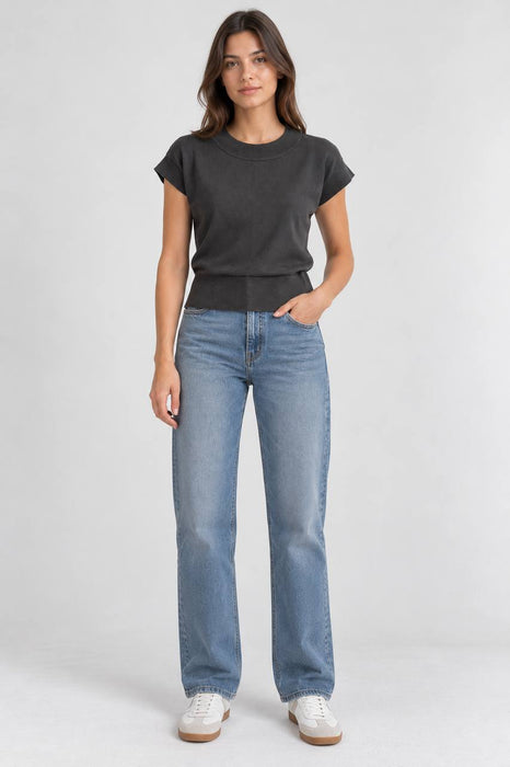 Herrysoft Gri Kadın Triko Tshirt M