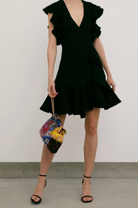 Sandro Siyah Kadın Elbise S