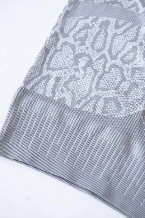 Seamless Yılan Desen Detaylı Toparlayıcı Tayt