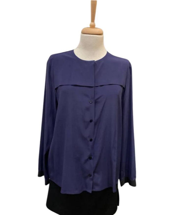 Academia Lacivert Kadın Gömlek XL