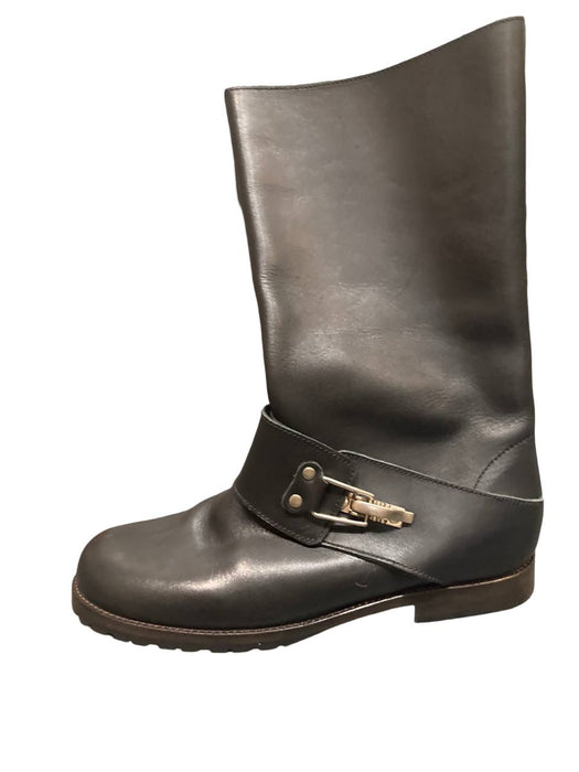 Chloe Siyah Kadın Çizme 38