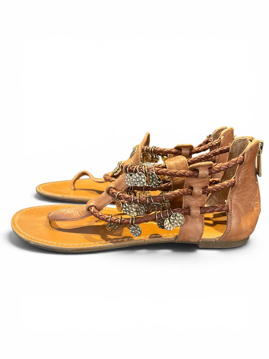Jessica Simpson Kahverengi Kadın Sandalet 37