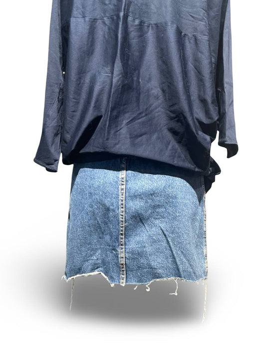 Pull&Bear Lacivert Kadın Etek S