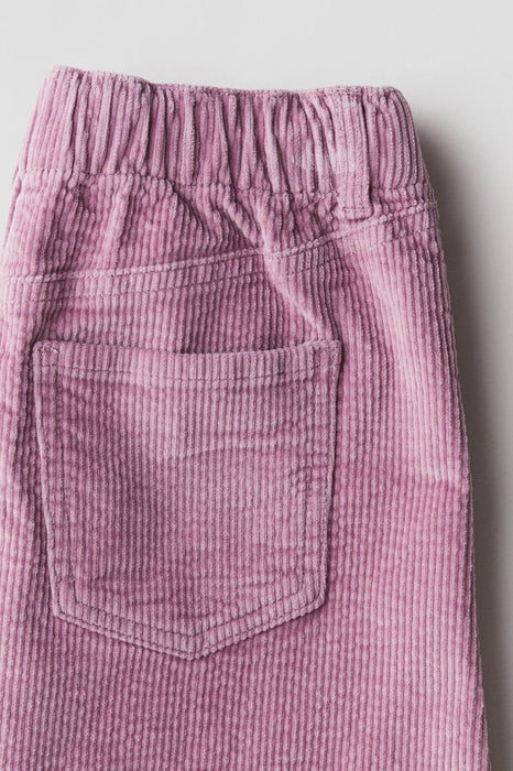 Topshop Pembe Kadın Kadife Etek XS