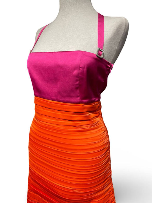 Cup Of Stars Turuncu Kadın Elbise M