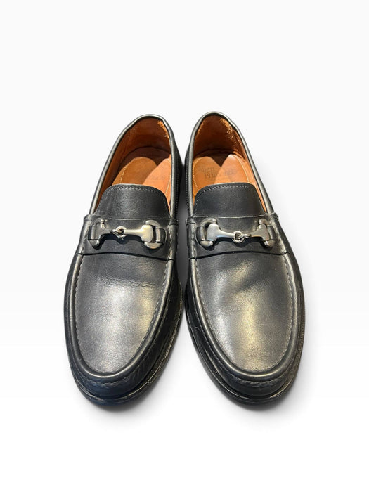Allen Edmons Siyah Erkek Metal Tokalı Loafer Ayakkabı 41
