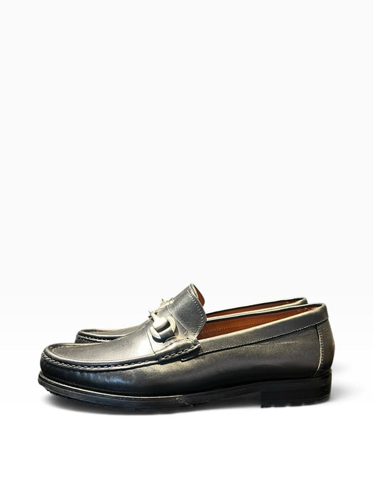 Allen Edmons Siyah Erkek Metal Tokalı Loafer Ayakkabı 41