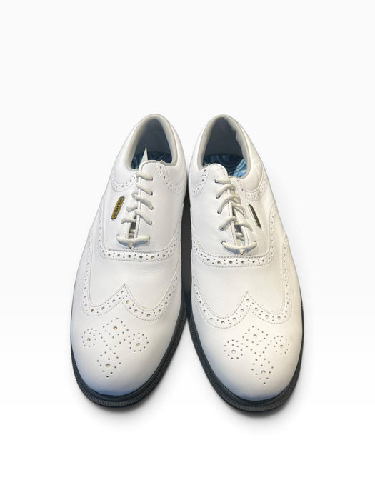 Dryjoys Beyaz Erkek Brogue Detaylı Bağcıklı Ayakkabı 42